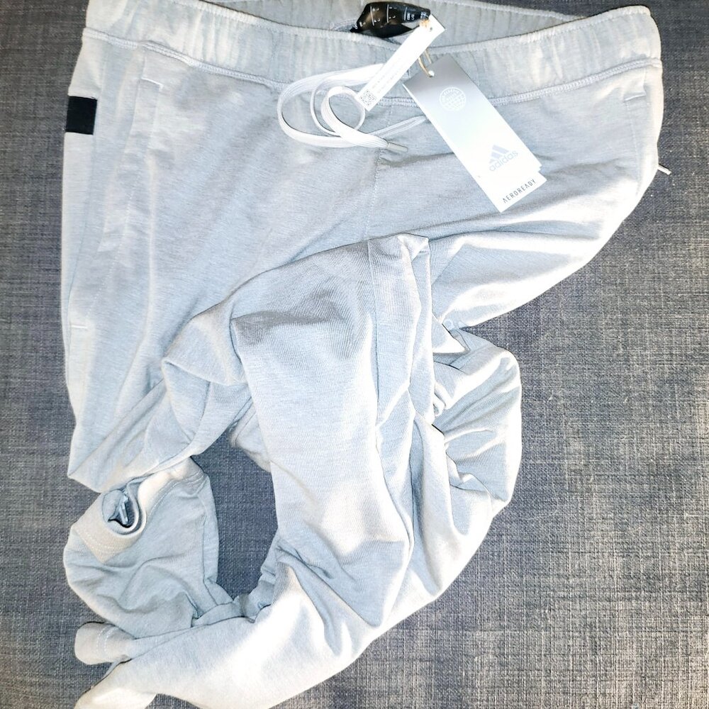 Adidas Men M MR Pant Motion Restore Training Pant L Sesame HS8729 Jogger NWT